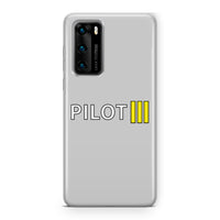 Thumbnail for Pilot & Stripes (3 Lines) Designed Huawei Cases