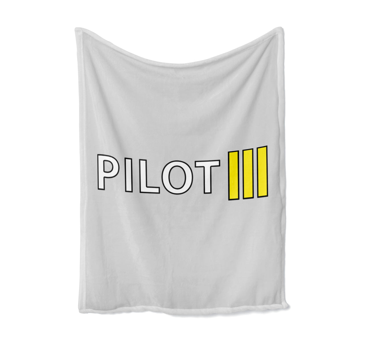 Pilot & Stripes (3 Lines) Designed Bed Blankets & Covers