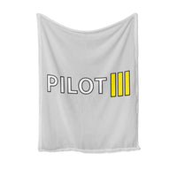 Thumbnail for Pilot & Stripes (3 Lines) Designed Bed Blankets & Covers