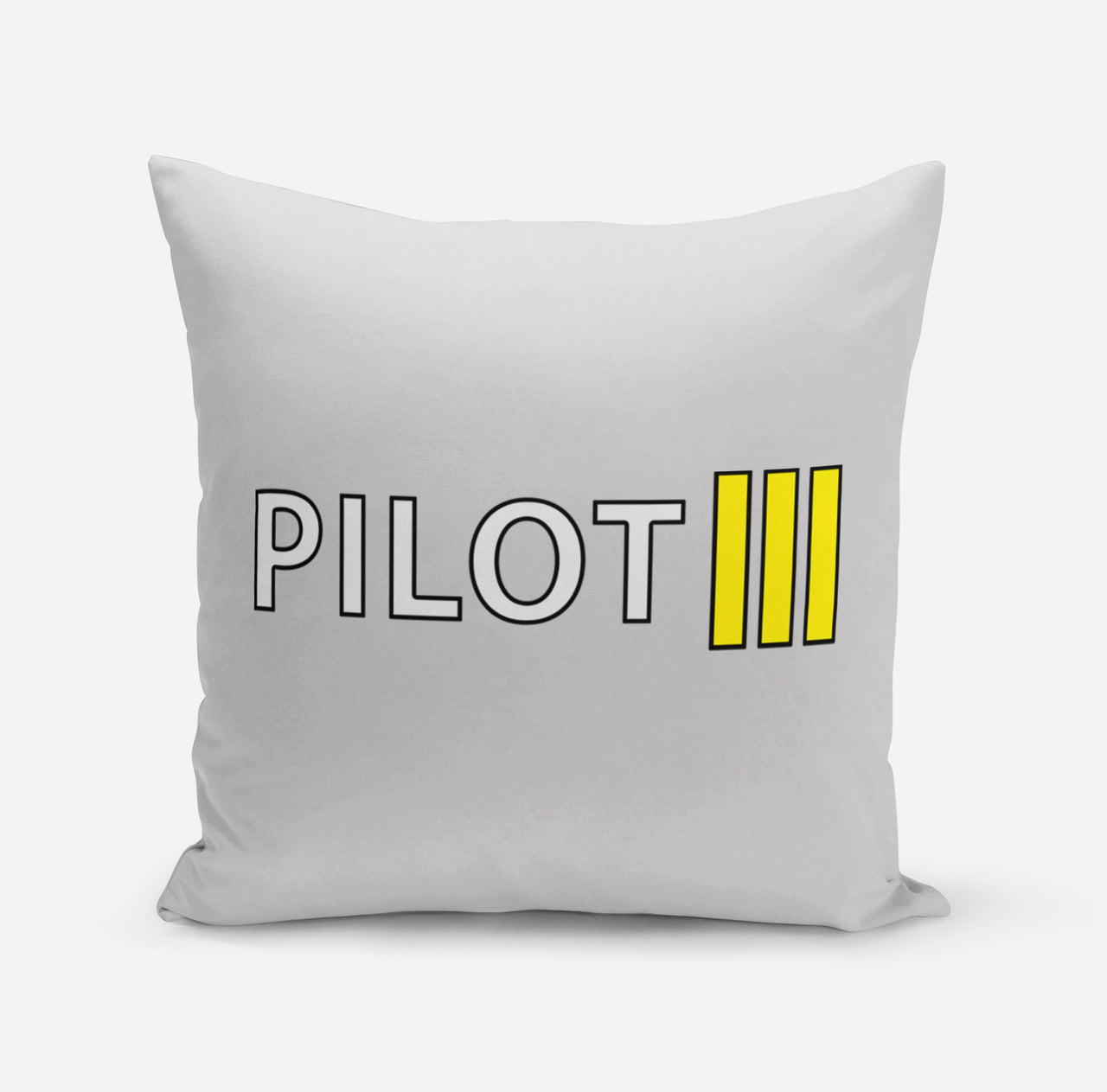 Pilot & Stripes (3 Lines) Designed Pillows