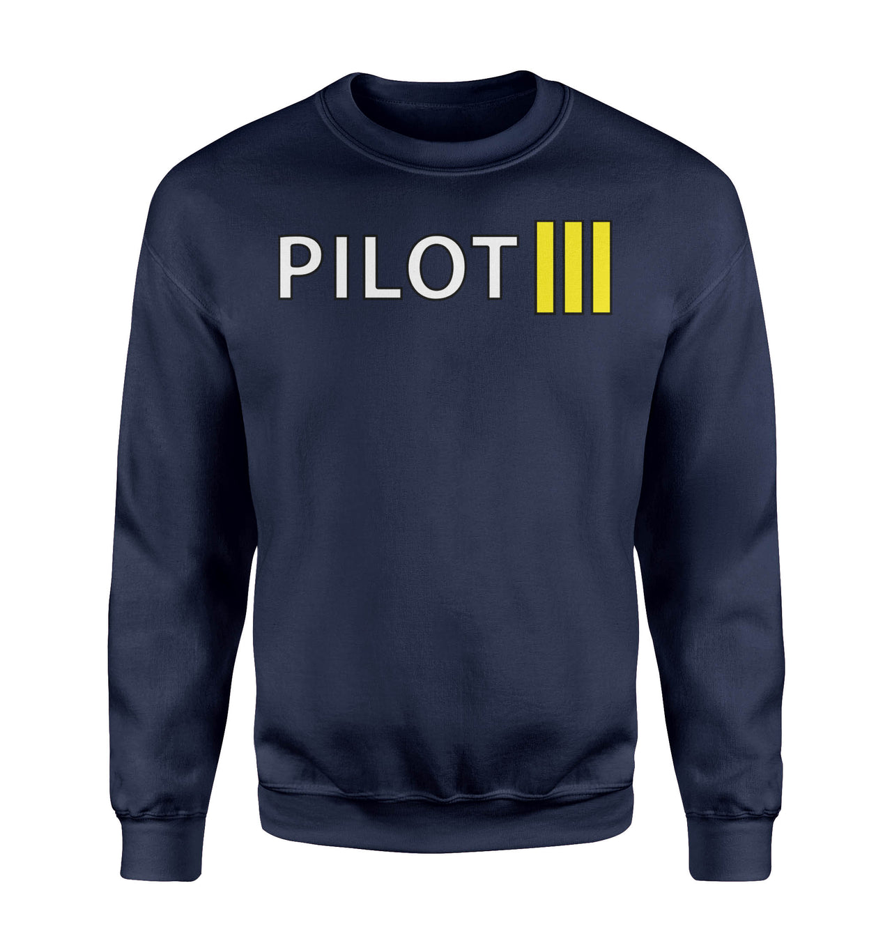 Pilot & Stripes (3 Lines) Designed Sweatshirts