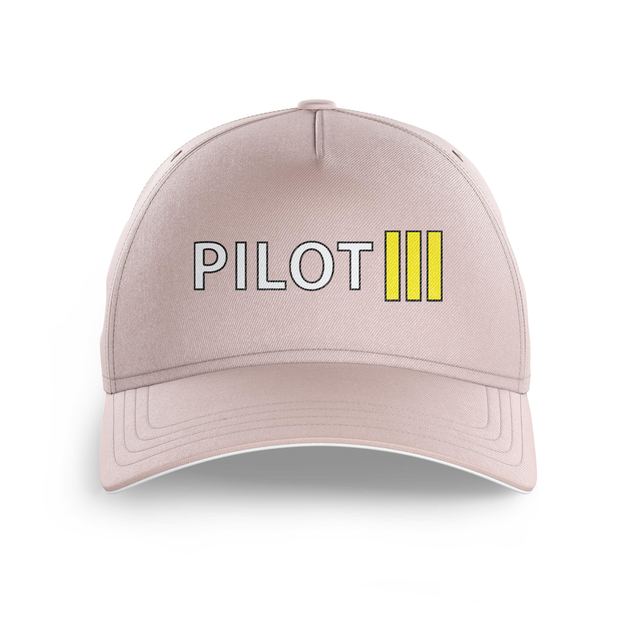 Pilot & Stripes (3 Lines) Printed Hats
