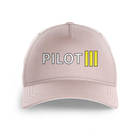Thumbnail for Pilot & Stripes (3 Lines) Printed Hats