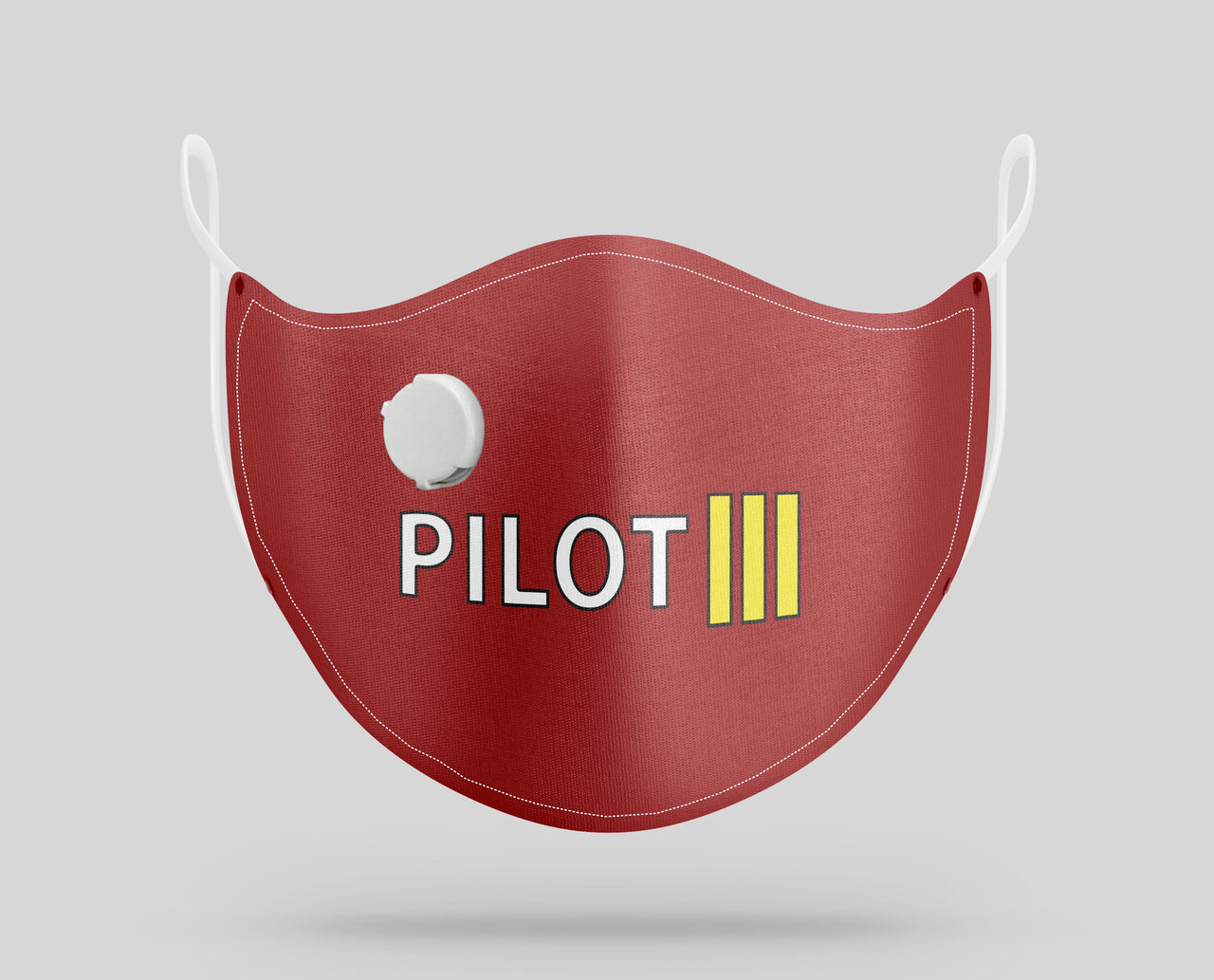 Pilot & Stripes (3 Lines) Designed Face Masks