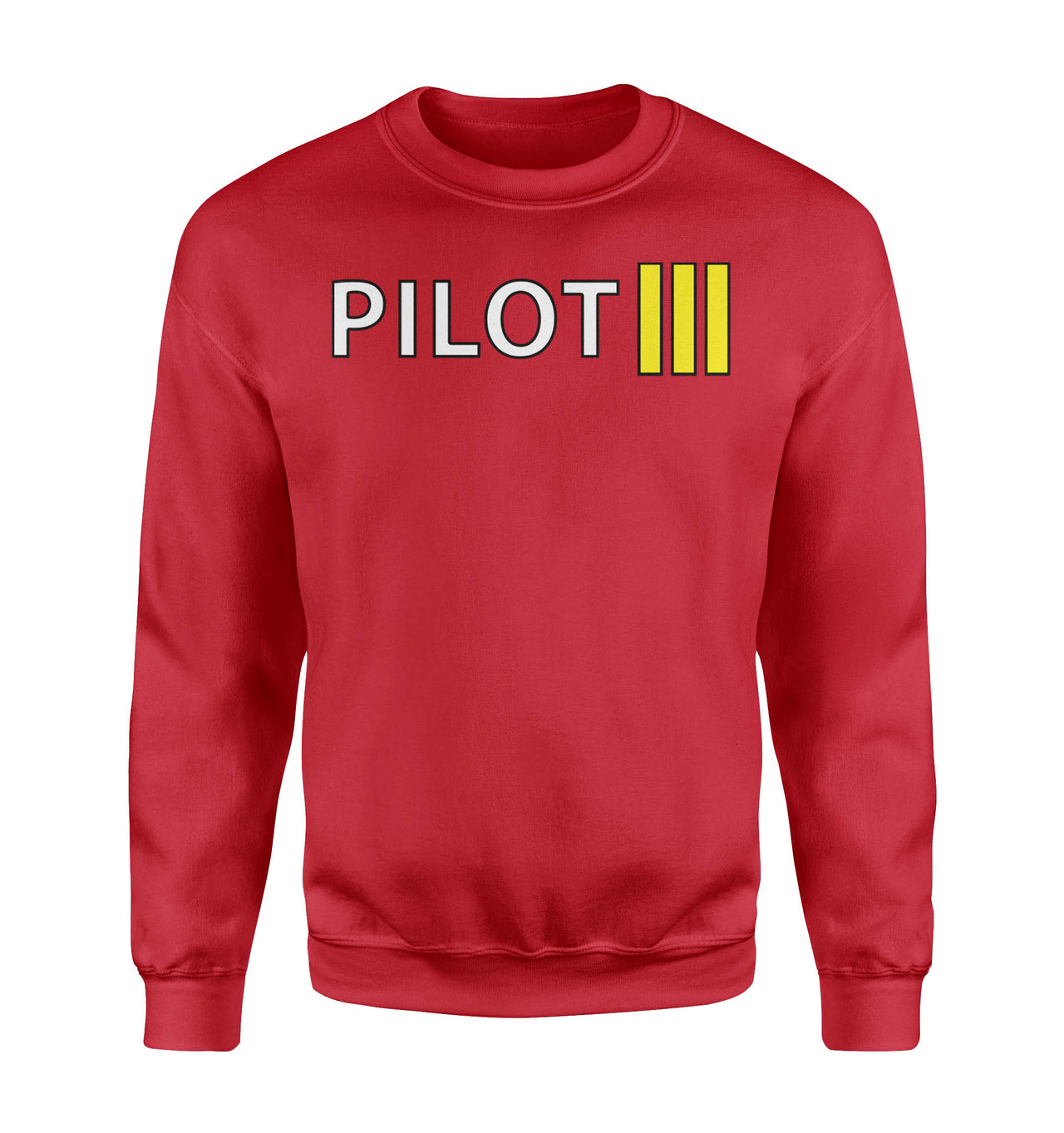 Pilot & Stripes (3 Lines) Designed Sweatshirts