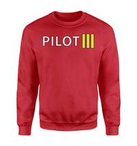 Thumbnail for Pilot & Stripes (3 Lines) Designed Sweatshirts