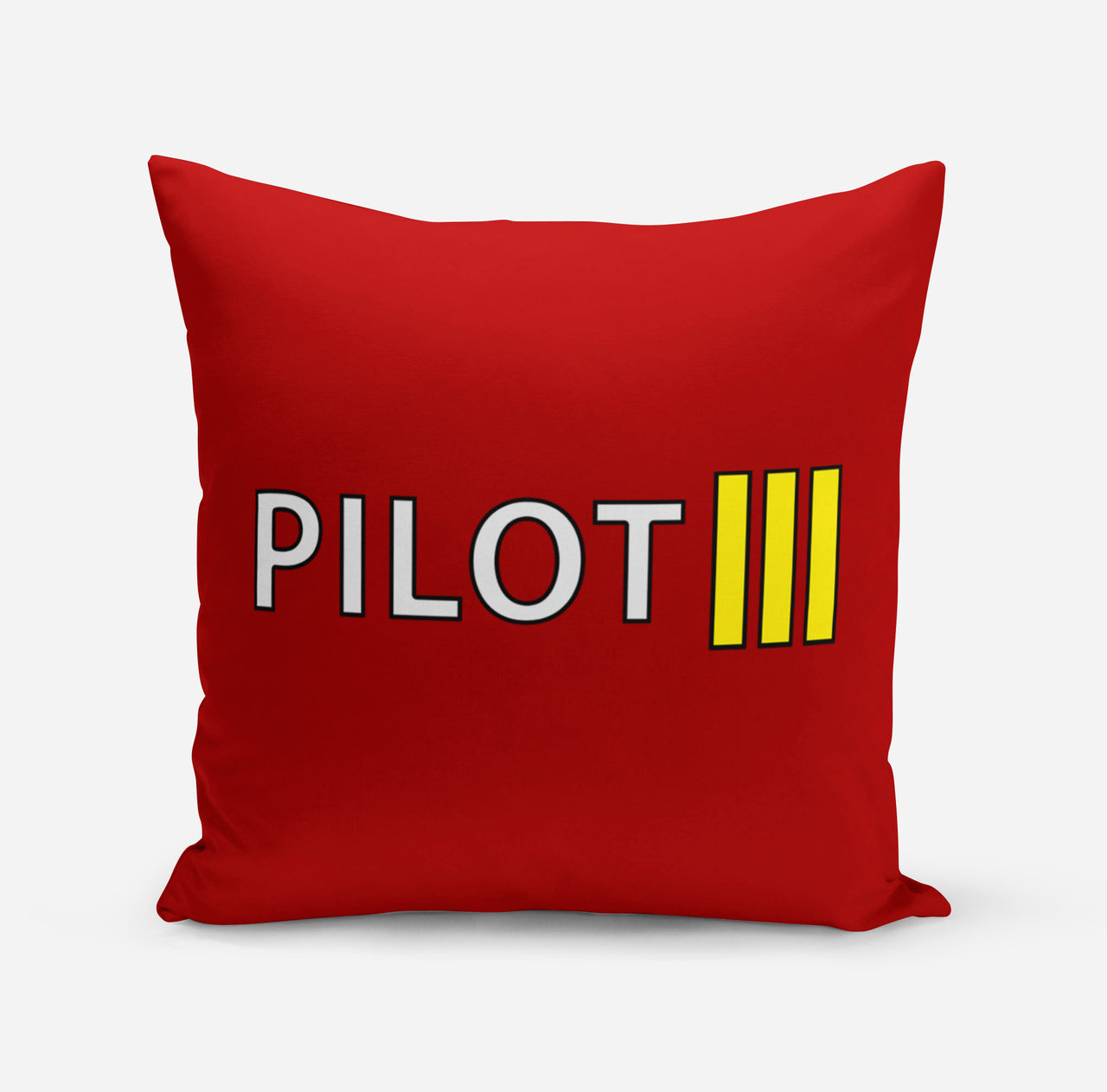Pilot & Stripes (3 Lines) Designed Pillows