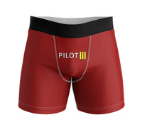 Thumbnail for Pilot & Stripes (3 Lines) Designed Men Boxers