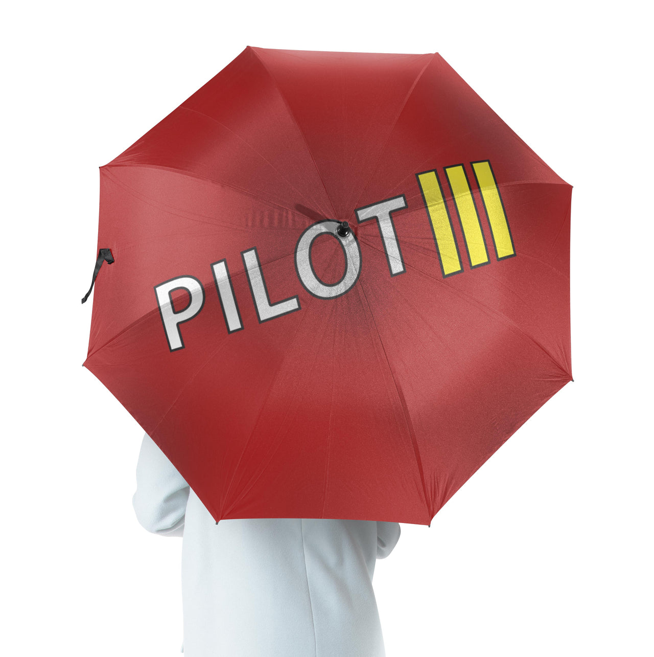 Pilot & Stripes (3 Lines) Designed Umbrella