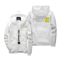 Thumbnail for Pilot & Stripes (3 Lines) Designed Windbreaker Jackets