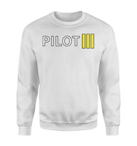 Thumbnail for Pilot & Stripes (3 Lines) Designed Sweatshirts