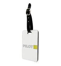 Thumbnail for Pilot & Stripes (3 Lines) Designed Luggage Tag