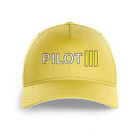 Thumbnail for Pilot & Stripes (3 Lines) Printed Hats