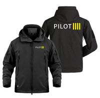 Thumbnail for Pilot & Stripes (4 Lines) Designed Military Jackets (Customizable)