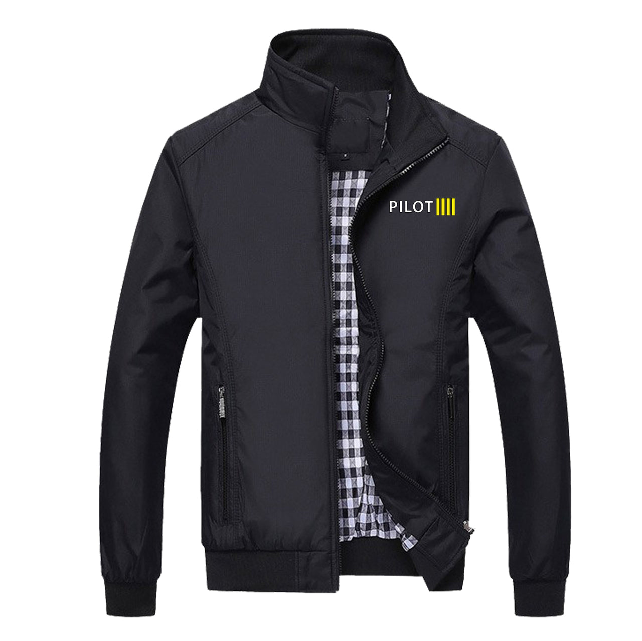 Pilot & Stripes (4 Lines) Designed Stylish Jackets