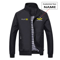 Thumbnail for Pilot & Stripes (4 Lines) Designed Stylish Jackets