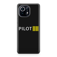 Thumbnail for Pilot & Stripes (4 Lines) Designed Xiaomi Cases