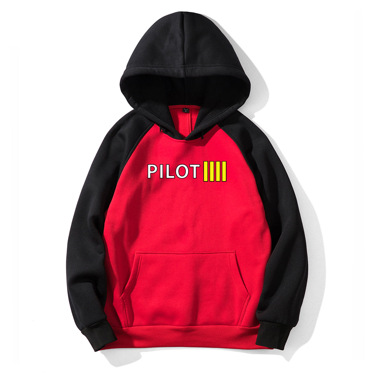 Pilot & Stripes (4 Lines) Designed Colourful Hoodies