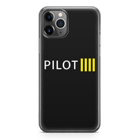 Thumbnail for Pilot & Stripes (4 Lines) Designed iPhone Cases