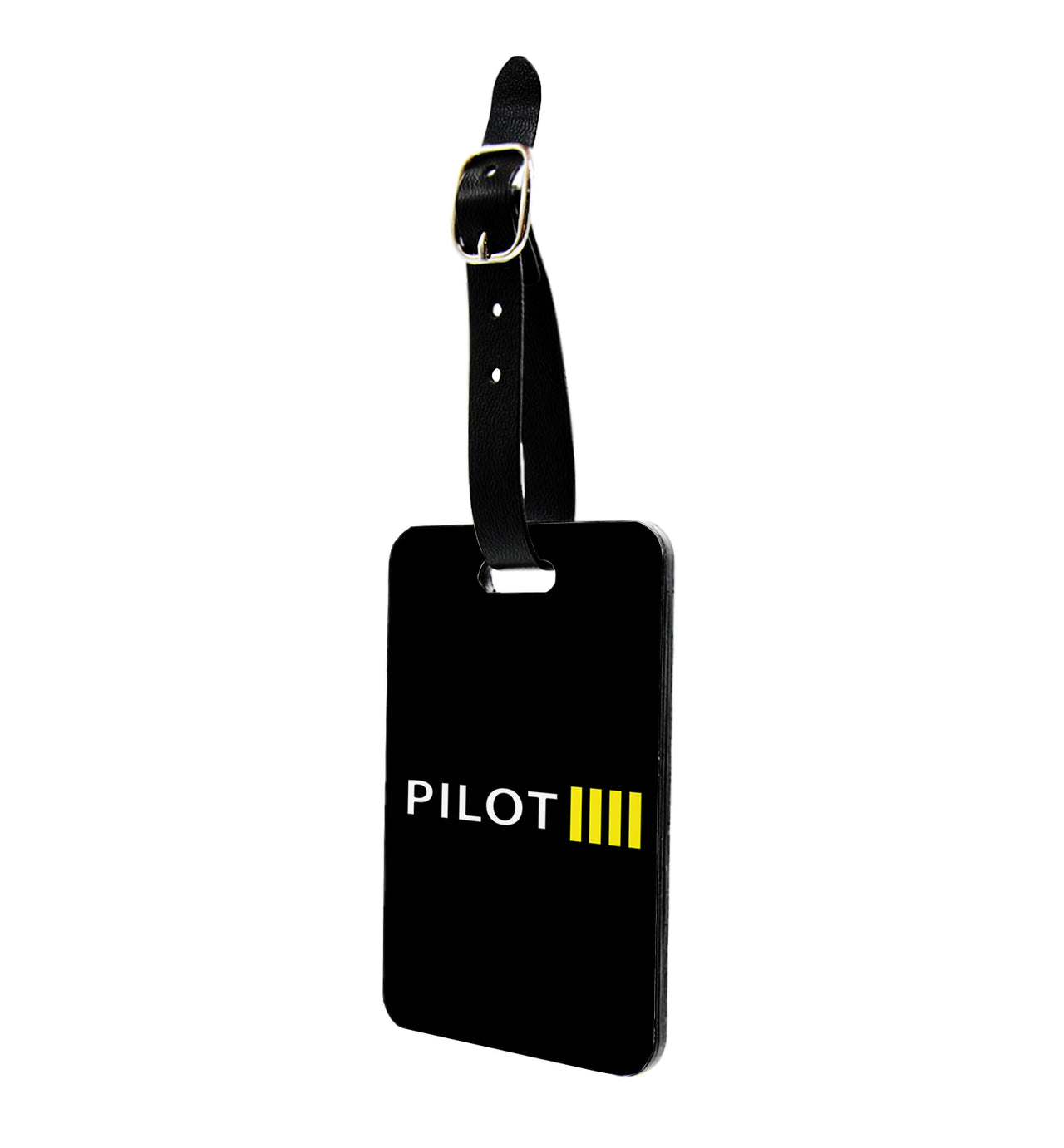 Pilot & Stripes (4 Lines) Designed Luggage Tag