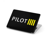 Thumbnail for Pilot & Stripes (4 Lines) Designed Macbook Cases