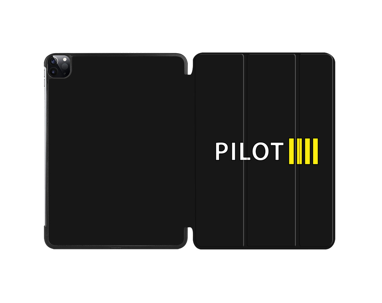 Pilot & Stripes (4 Lines) Designed iPad Cases