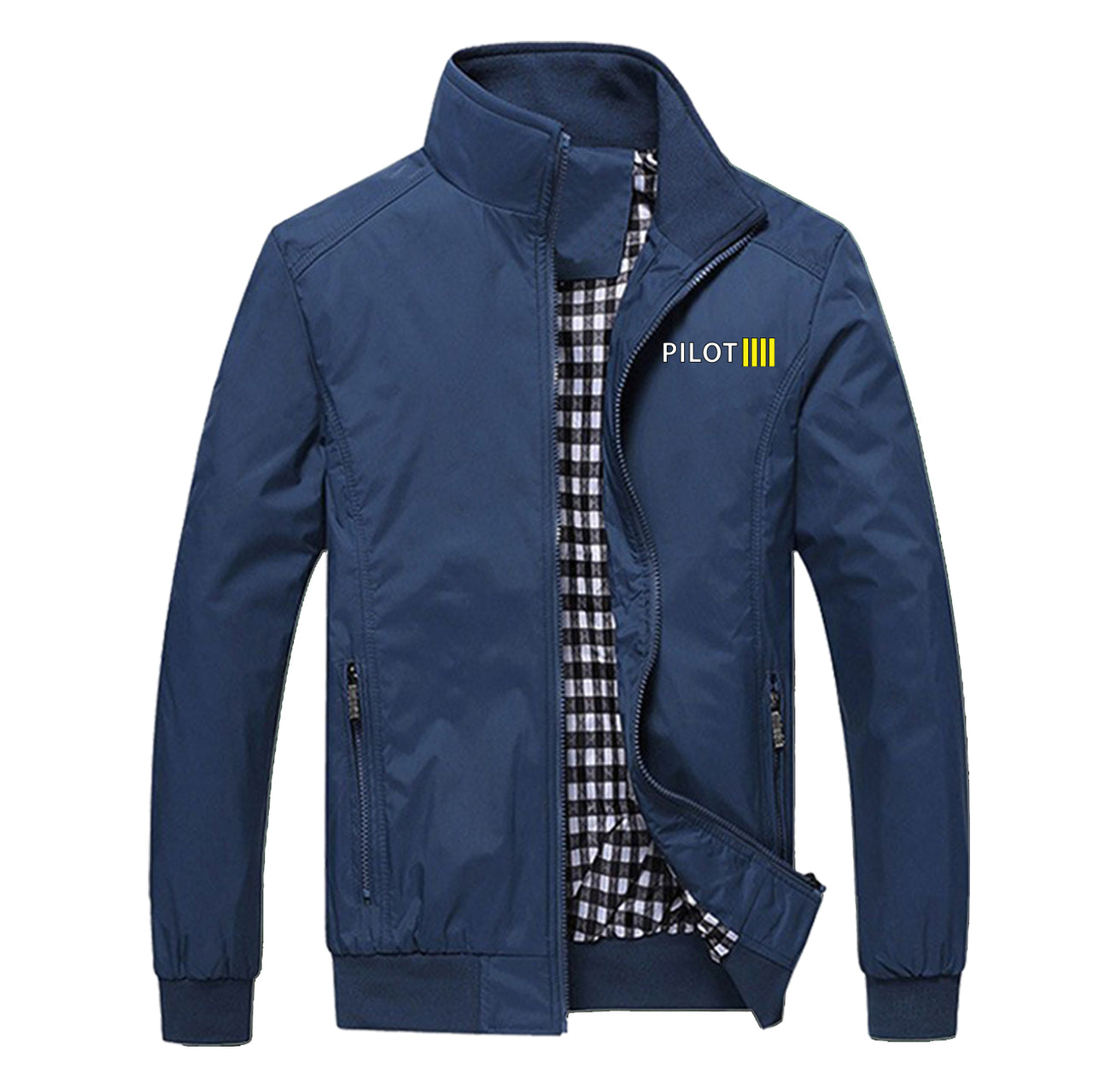 Pilot & Stripes (4 Lines) Designed Stylish Jackets