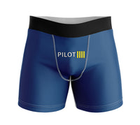 Thumbnail for Pilot & Stripes (4 Lines) Designed Men Boxers