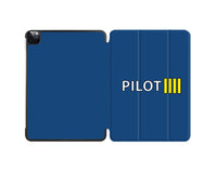 Thumbnail for Pilot & Stripes (4 Lines) Designed iPad Cases