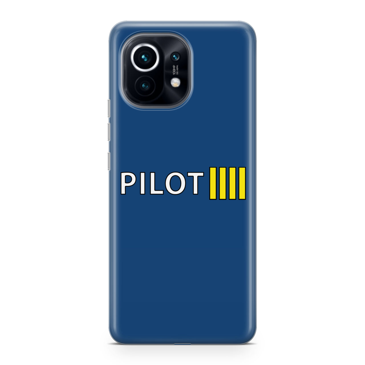 Pilot & Stripes (4 Lines) Designed Xiaomi Cases