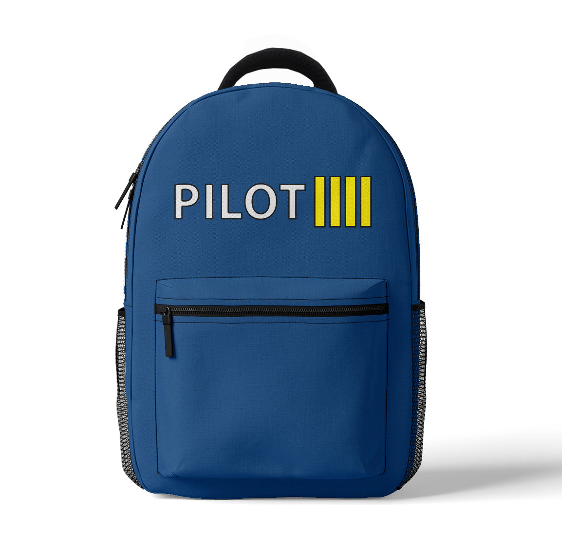 Pilot & Stripes (4 Lines) Designed 3D Backpacks
