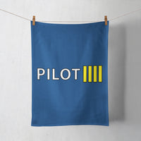 Thumbnail for Pilot & Stripes (4 Lines) Designed Towels