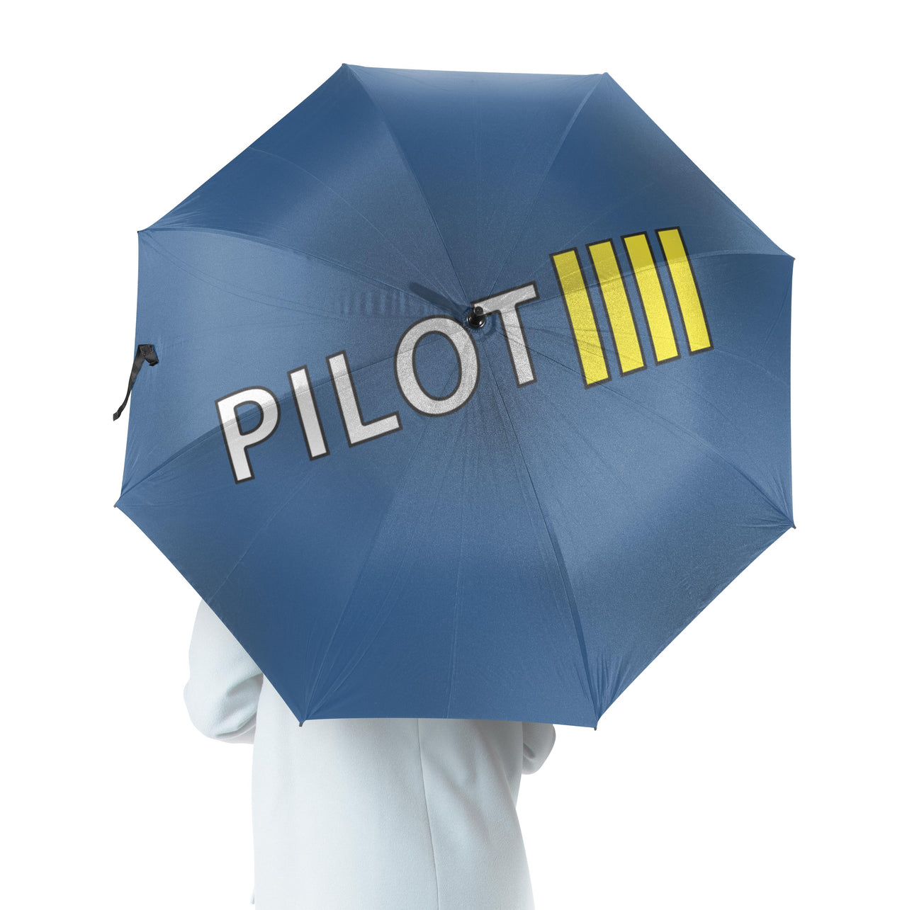 Pilot & Stripes (4 Lines) Designed Umbrella