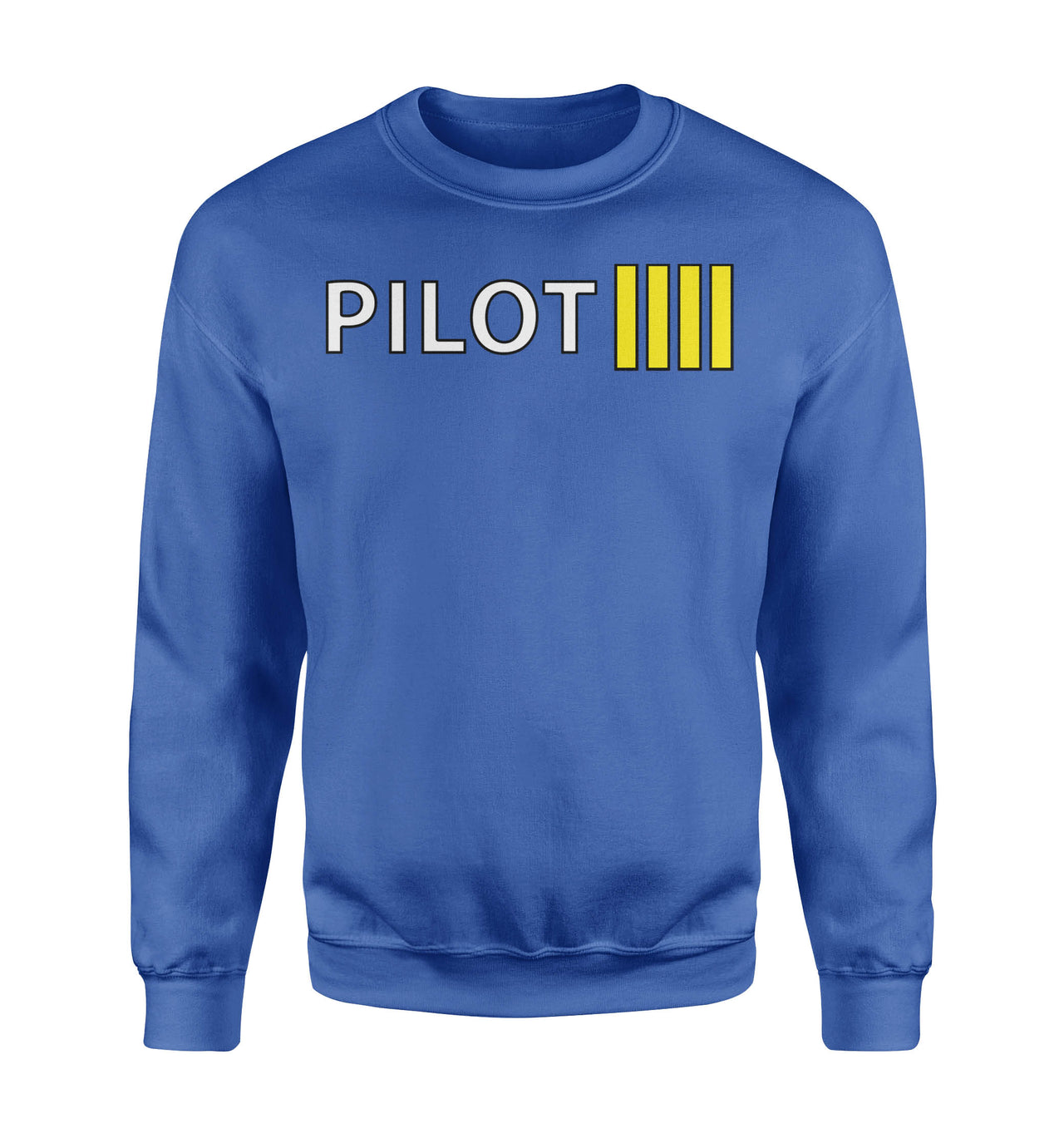 Pilot & Stripes (4 Lines) Designed Sweatshirts