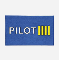Thumbnail for Pilot & Stripes (4 Lines) Designed Door Mats