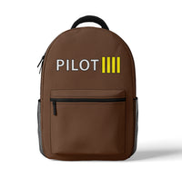 Thumbnail for Pilot & Stripes (4 Lines) Designed 3D Backpacks