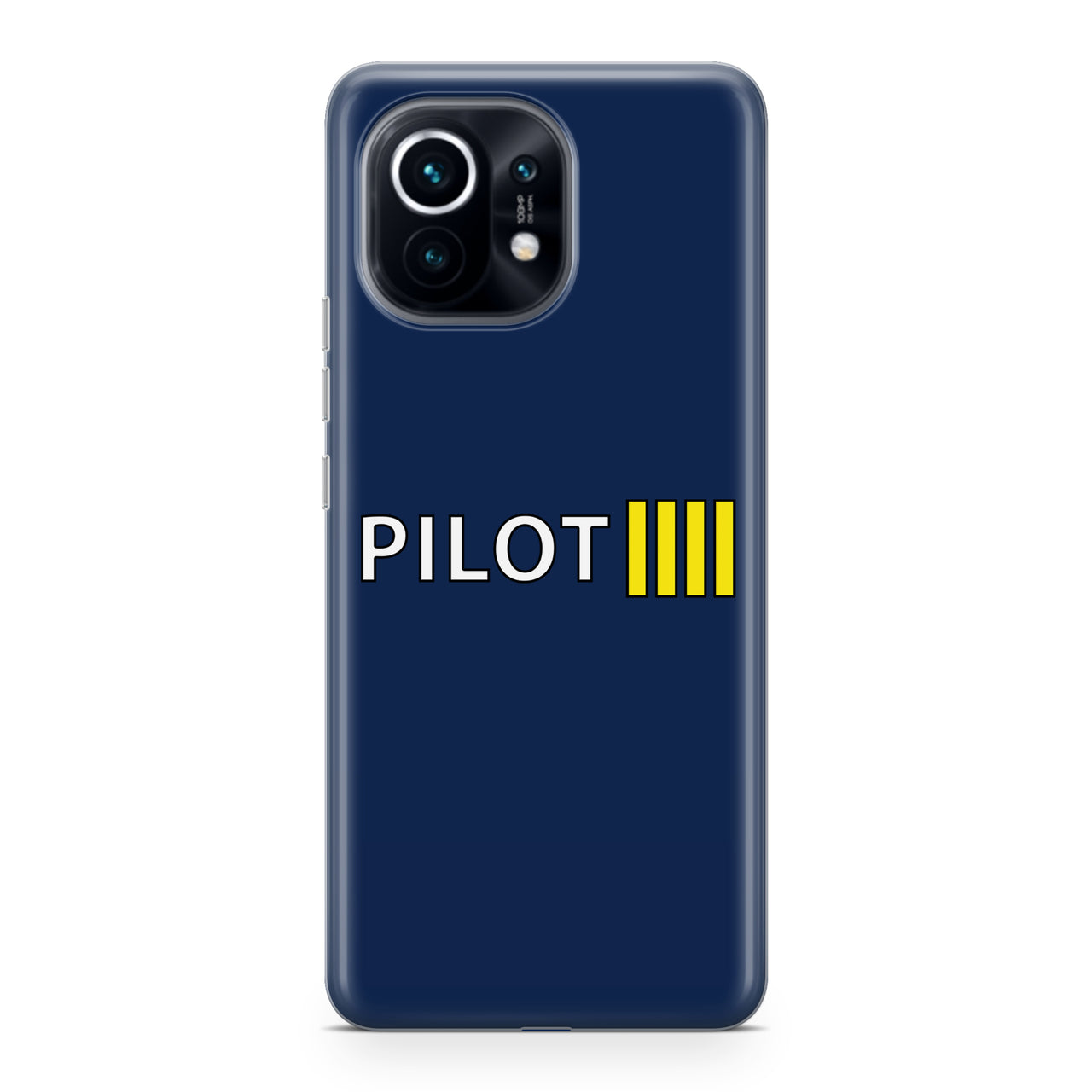 Pilot & Stripes (4 Lines) Designed Xiaomi Cases