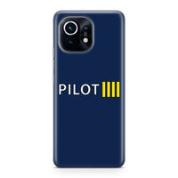 Thumbnail for Pilot & Stripes (4 Lines) Designed Xiaomi Cases