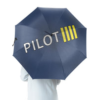 Thumbnail for Pilot & Stripes (4 Lines) Designed Umbrella