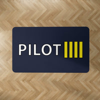 Thumbnail for Pilot & Stripes (4 Lines) Designed Carpet & Floor Mats