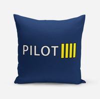 Thumbnail for Pilot & Stripes (4 Lines) Designed Pillows