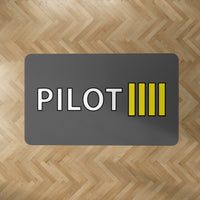 Thumbnail for Pilot & Stripes (4 Lines) Designed Carpet & Floor Mats