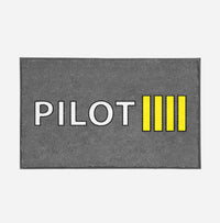 Thumbnail for Pilot & Stripes (4 Lines) Designed Door Mats