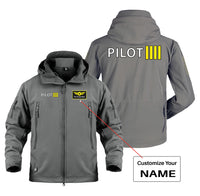 Thumbnail for Pilot & Stripes (4 Lines) Designed Military Jackets (Customizable)