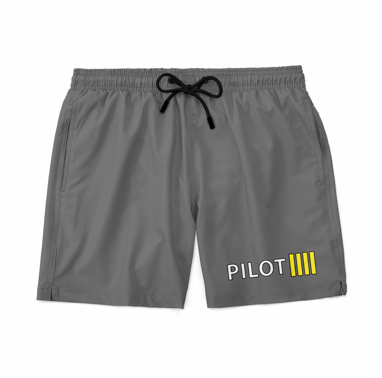Pilot & Stripes (4 Lines) Designed Swim Trunks & Shorts
