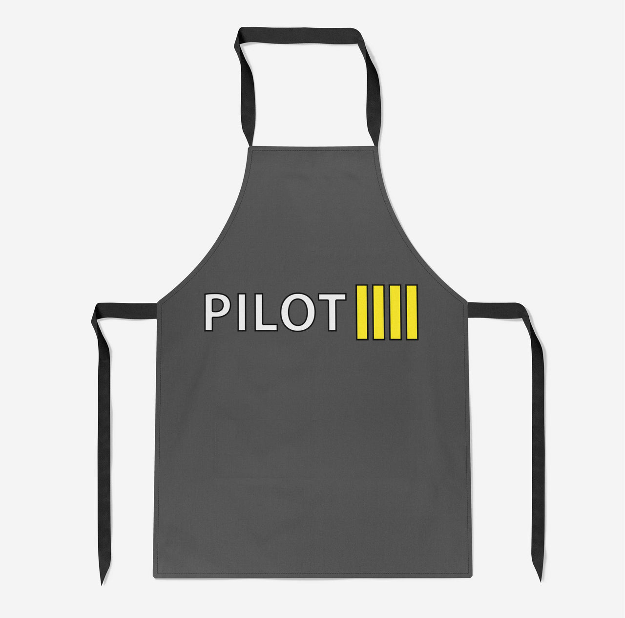 Pilot & Stripes (4 Lines) Designed Kitchen Aprons