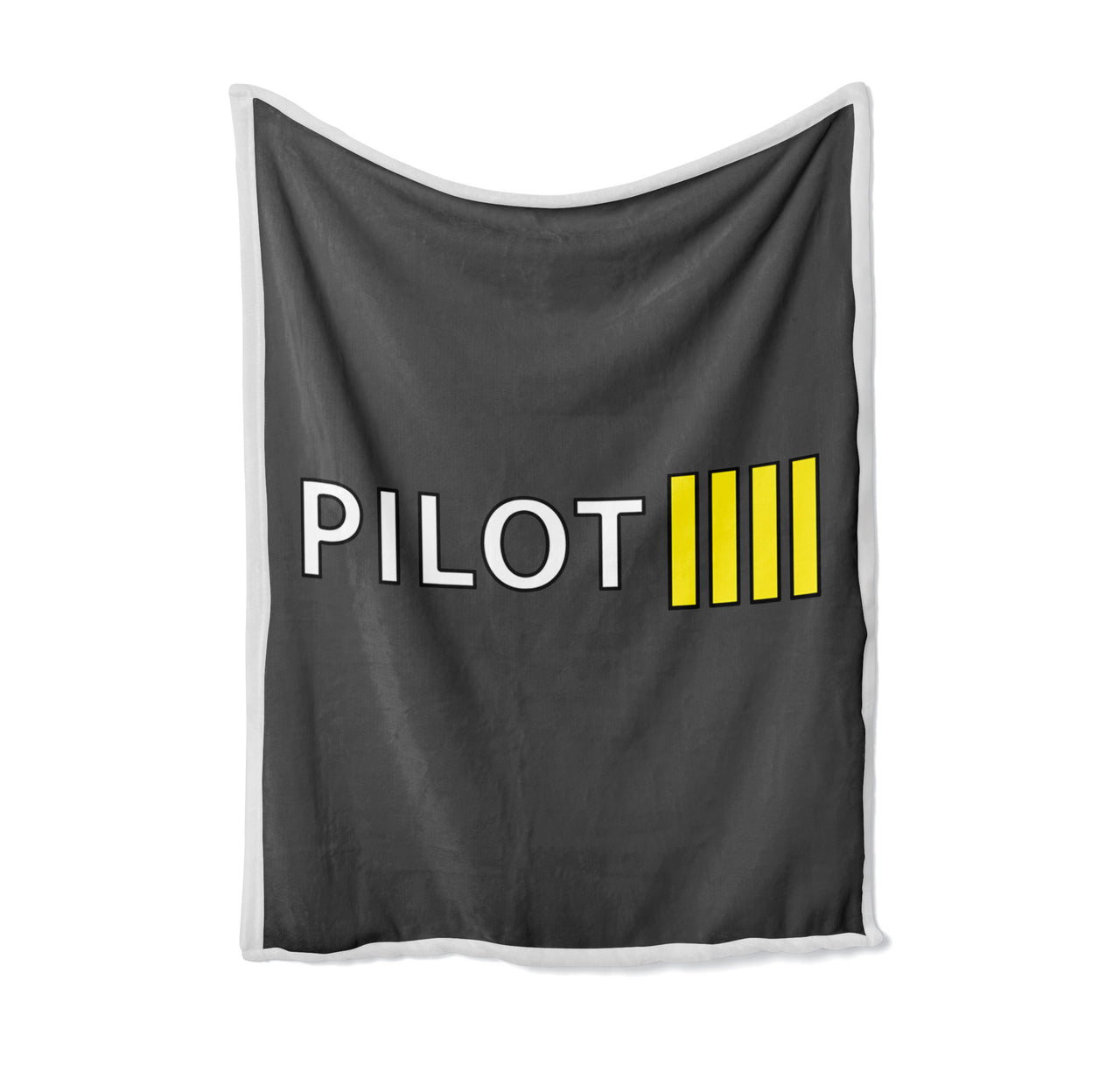 Pilot & Stripes (4 Lines) Designed Bed Blankets & Covers