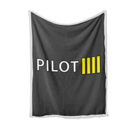 Thumbnail for Pilot & Stripes (4 Lines) Designed Bed Blankets & Covers