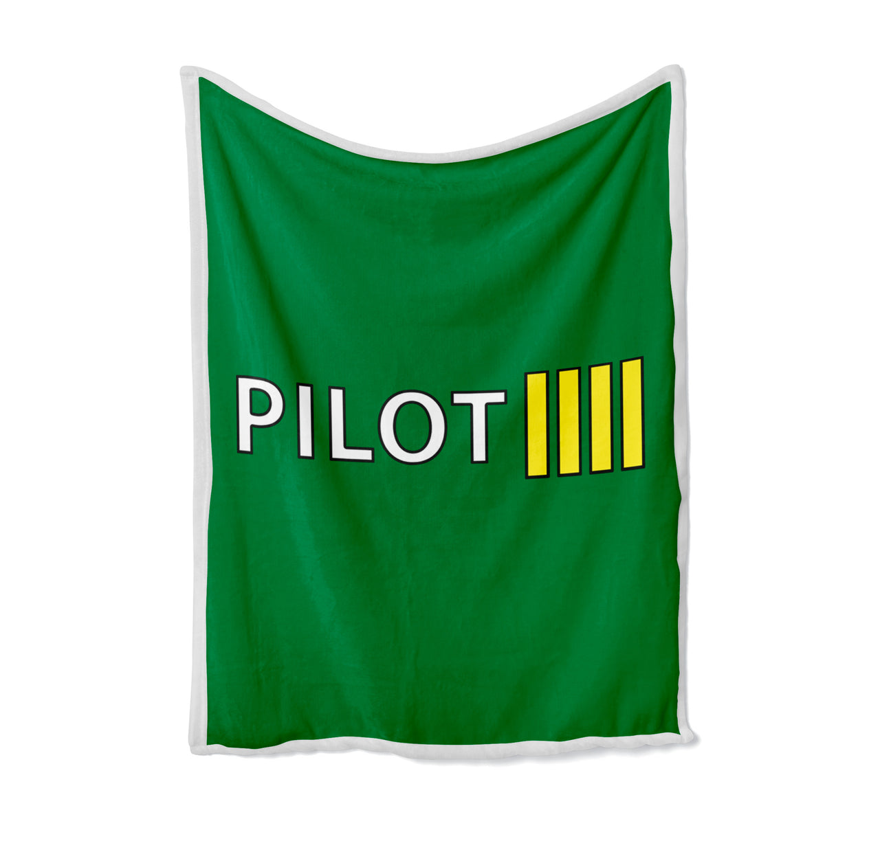 Pilot & Stripes (4 Lines) Designed Bed Blankets & Covers