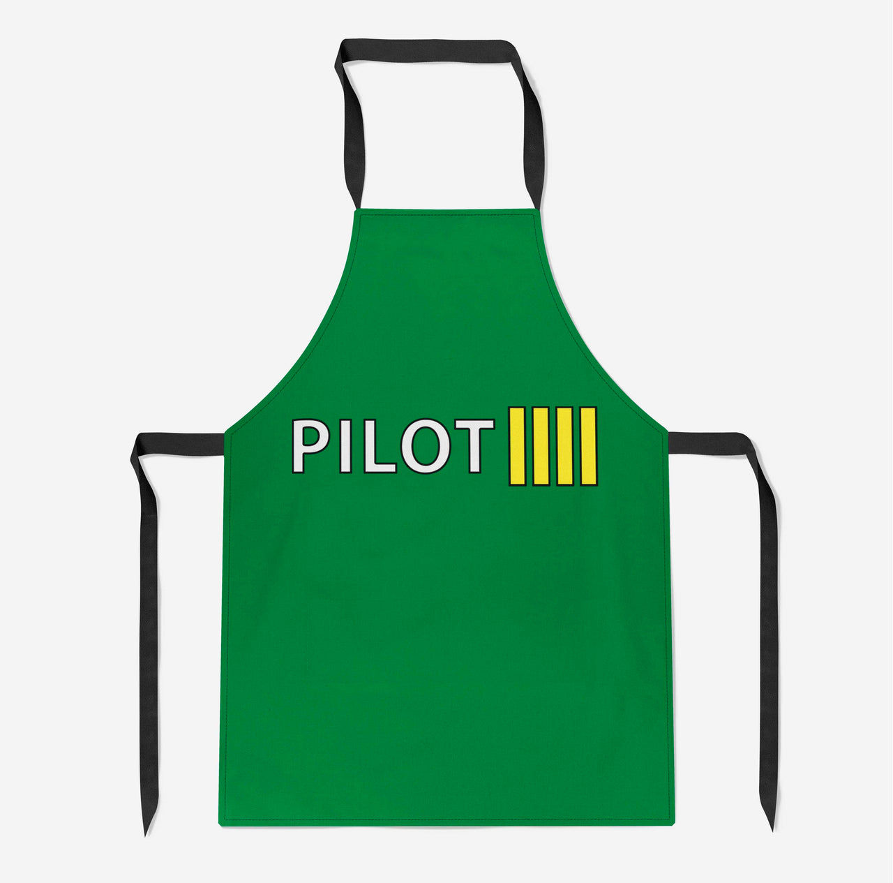 Pilot & Stripes (4 Lines) Designed Kitchen Aprons